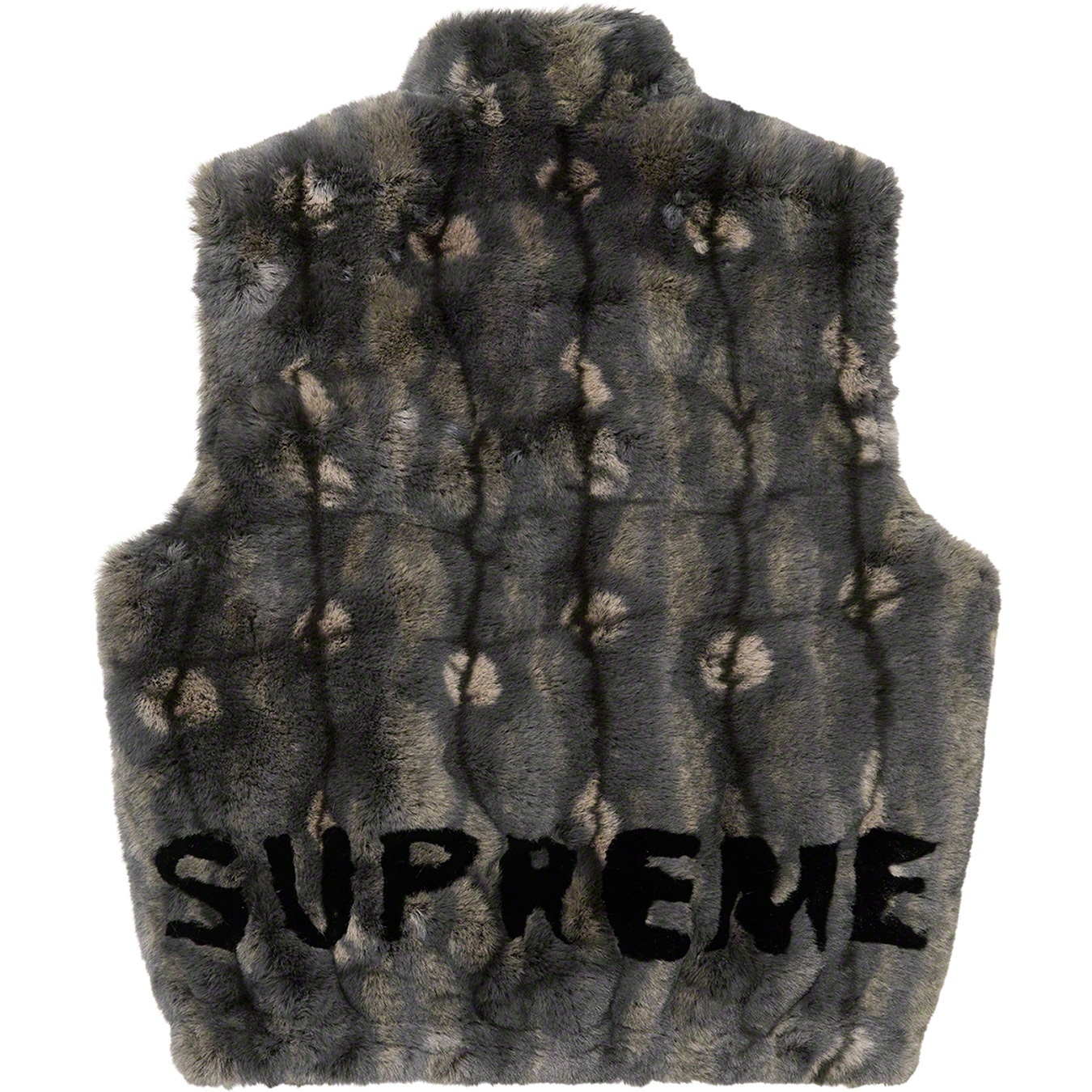 Faux Fur Hooded Vest view 15